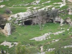 Tombs in the Hinnom Valley