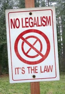 legalism sign