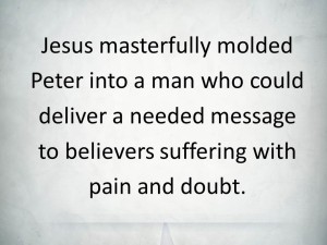 Peter, Molded for a Message (Pict 2)
