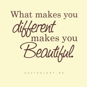 what makes you different makes you beautiful#1